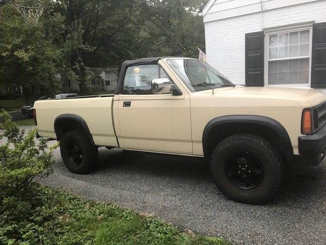 1989 Tan Dodge Dakota Convertible