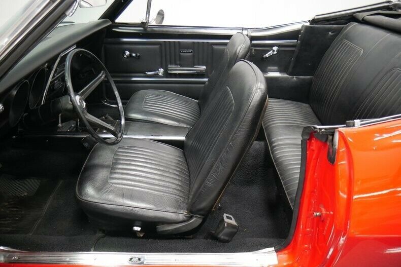 1967 Red Chevrolet Camaro Convertible