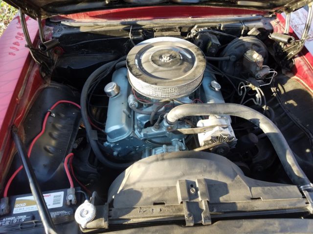 1969 Red Pontiac Firebird Convertible