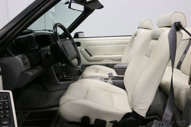 1993 Teal Ford Mustang Convertible