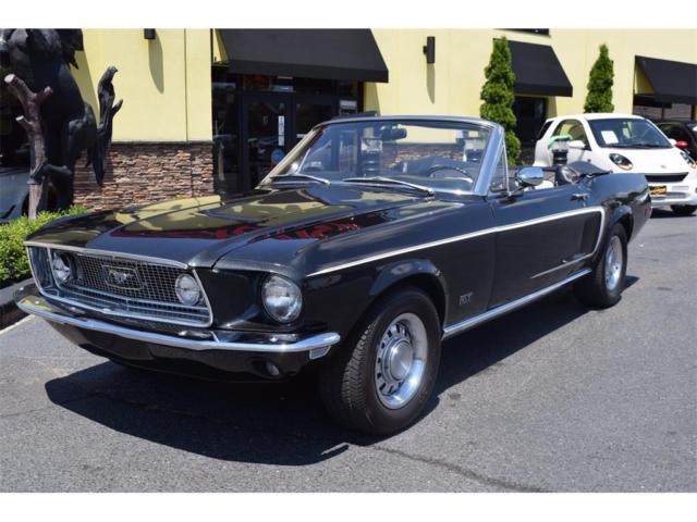1968 Black Ford Mustang --