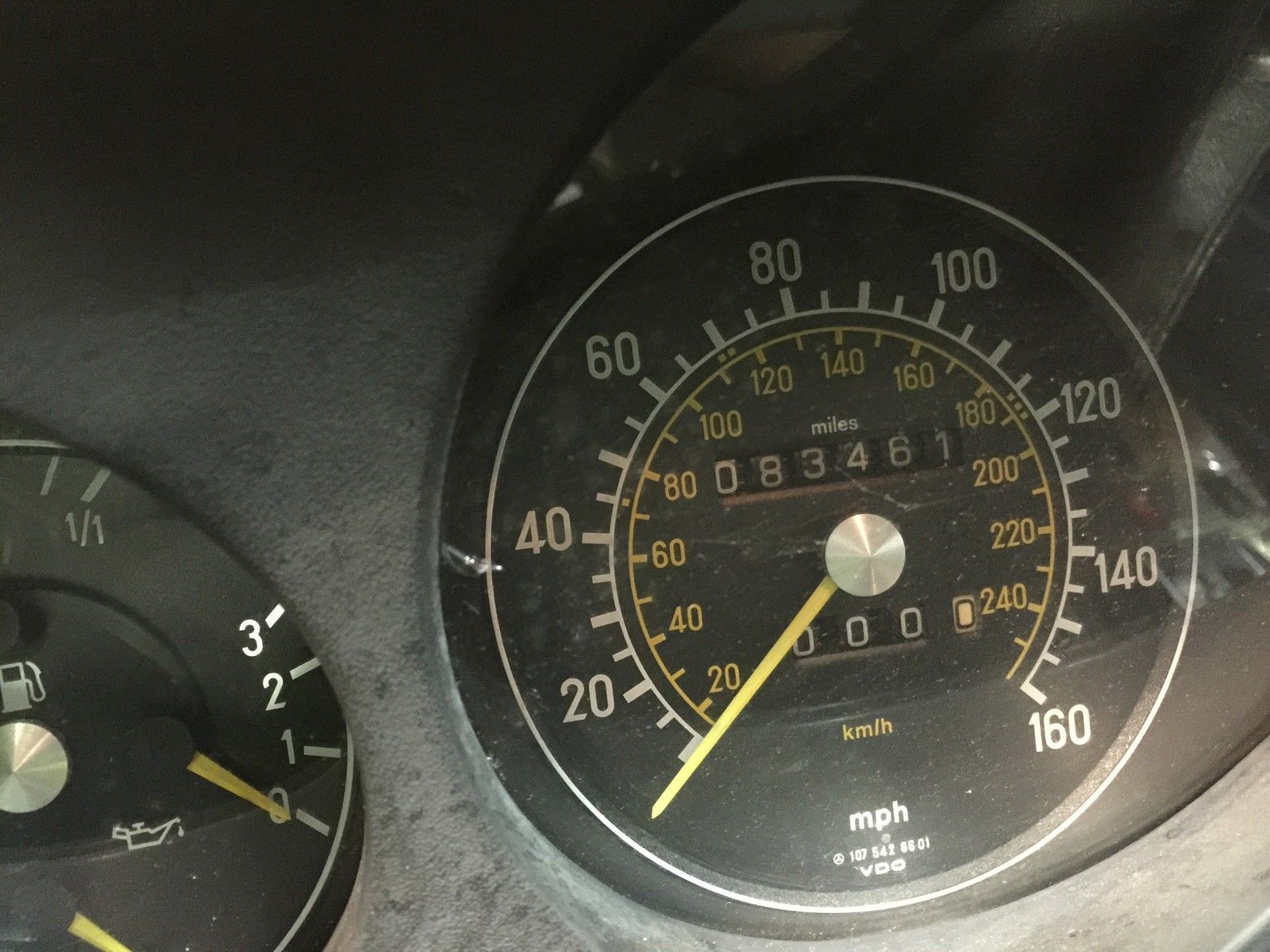 1983 Blue Mercedes-Benz SL-Class Convertible