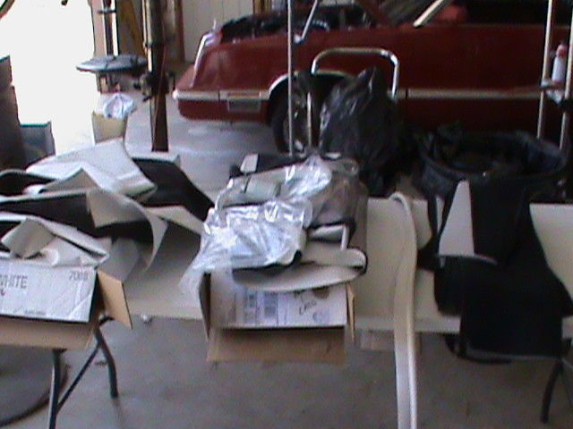 1982 Red Chrysler LeBaron Convertible