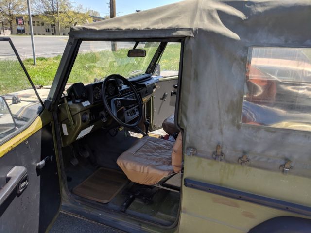 1983 Camo Mercedes-Benz G-Class Convertible