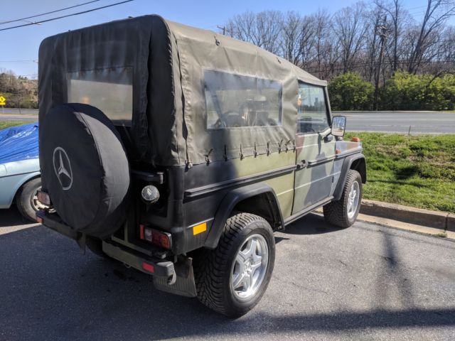 1983 Camo Mercedes-Benz G-Class Convertible