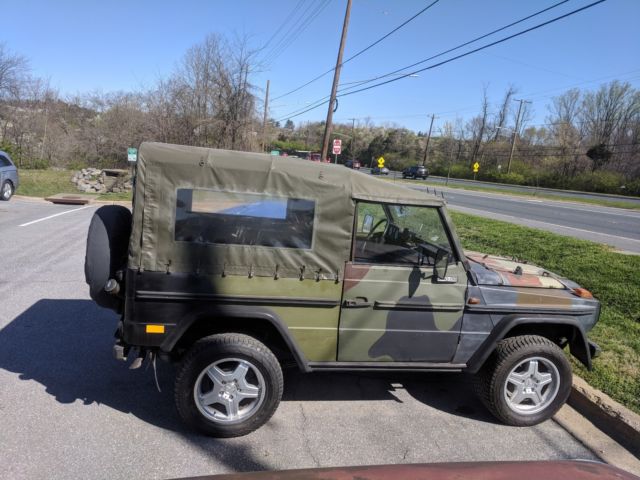 1983 Camo Mercedes-Benz G-Class Convertible