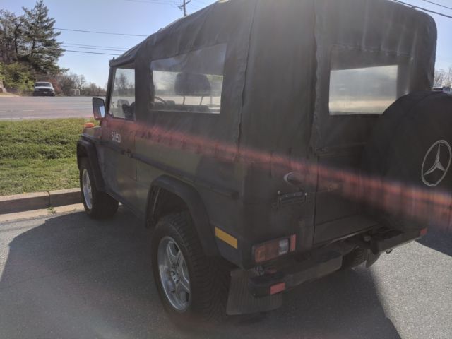 1983 Camo Mercedes-Benz G-Class Convertible
