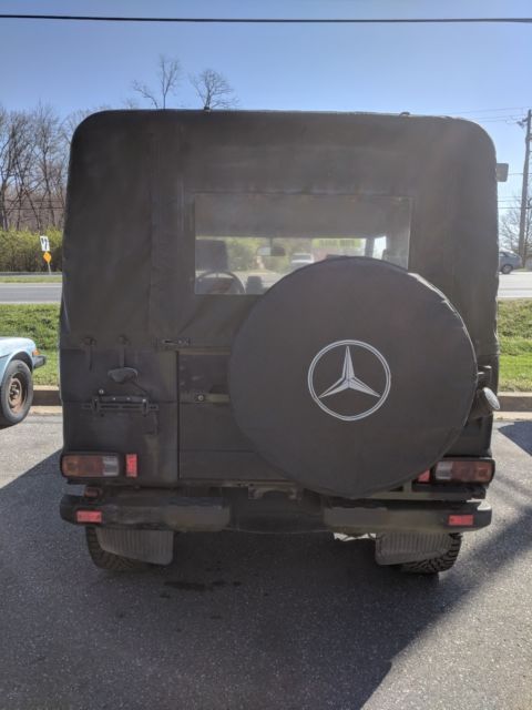 1983 Camo Mercedes-Benz G-Class Convertible