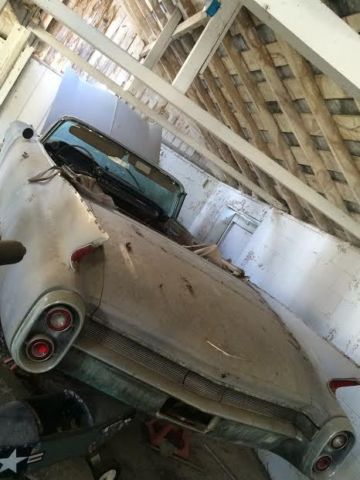 1960 Grey Primer Cadillac DeVille Convertible