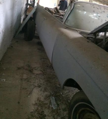 1960 Grey Primer Cadillac DeVille Convertible