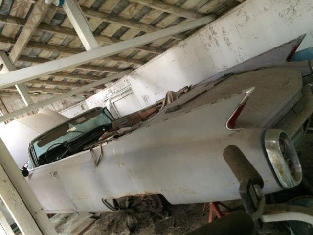 1960 Grey Primer Cadillac DeVille Convertible