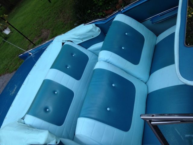 1957 Blue Chevrolet Bel Air/150/210 Convertible