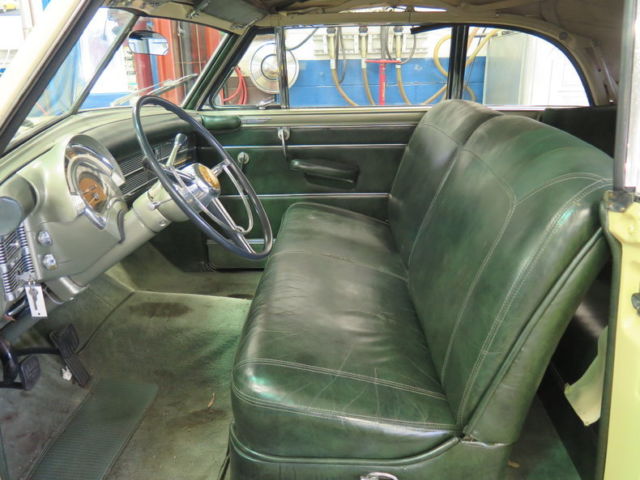 1950 Yellow Chrysler Windsor Convertible