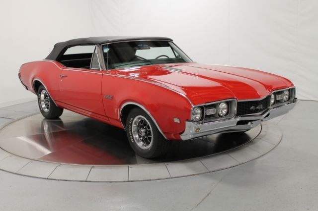1968 Red Oldsmobile 442 Convertible