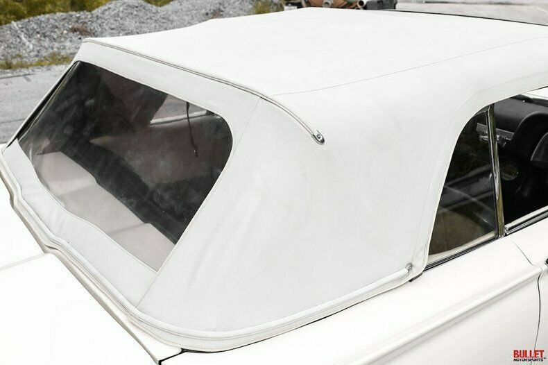 1960 White Ford Thunderbird Convertible
