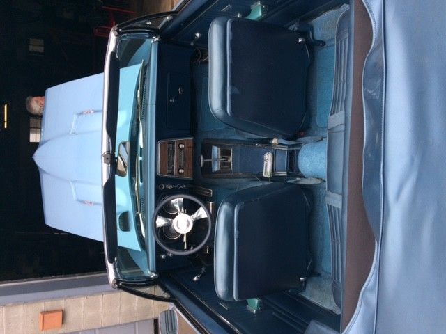 1967 Blue Pontiac Firebird Convertible