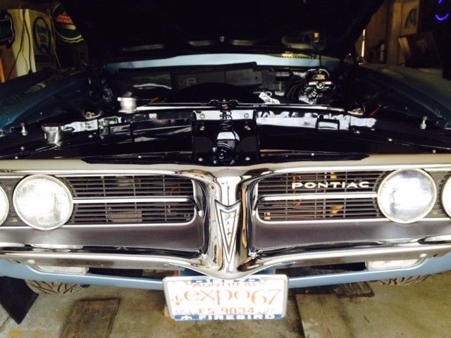 1967 Blue Pontiac Firebird Convertible