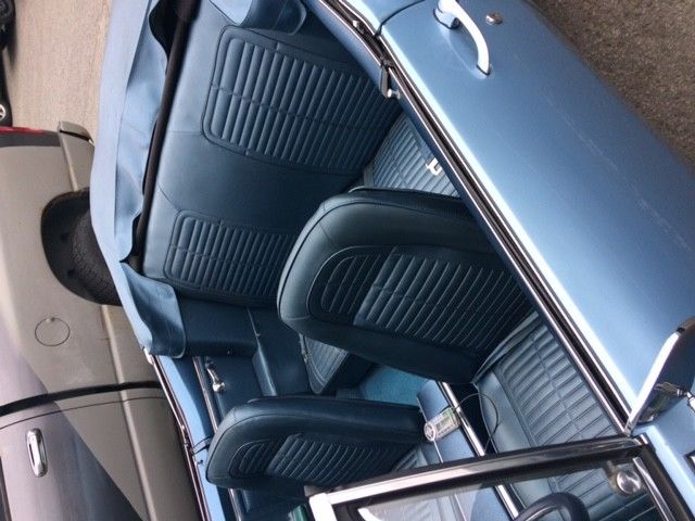 1967 Blue Pontiac Firebird Convertible