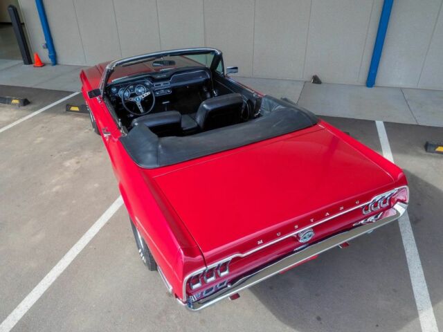 1968 Red Ford Mustang --