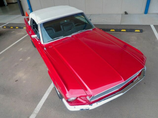 1968 Red Ford Mustang --