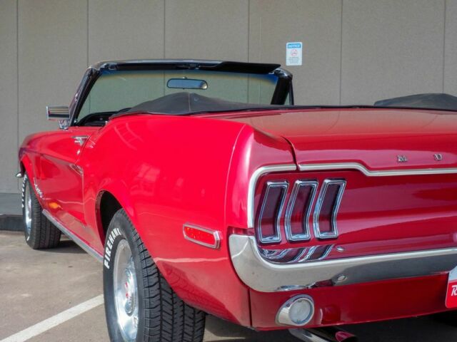 1968 Red Ford Mustang --