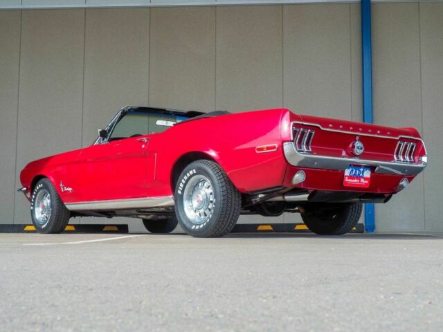 1968 Red Ford Mustang --