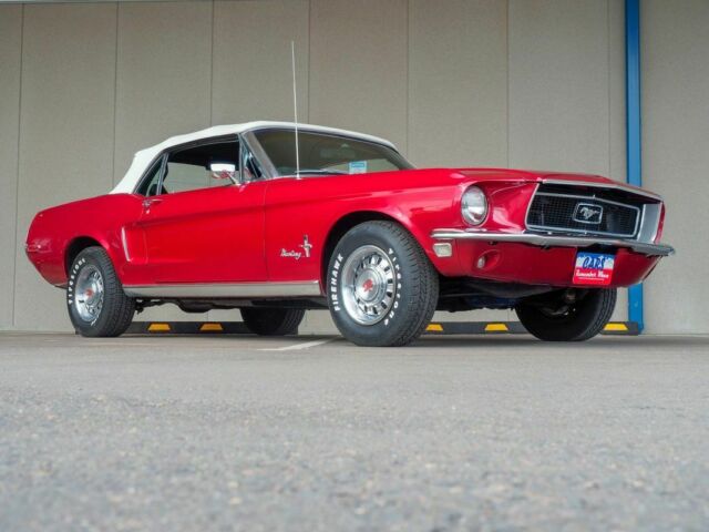 1968 Red Ford Mustang --