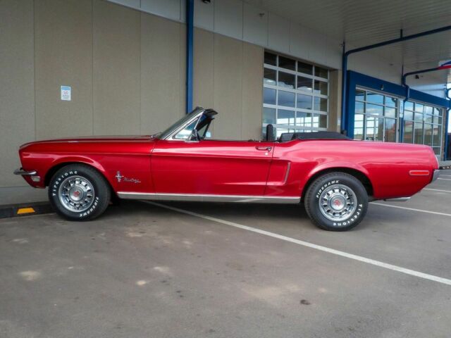 1968 Red Ford Mustang --