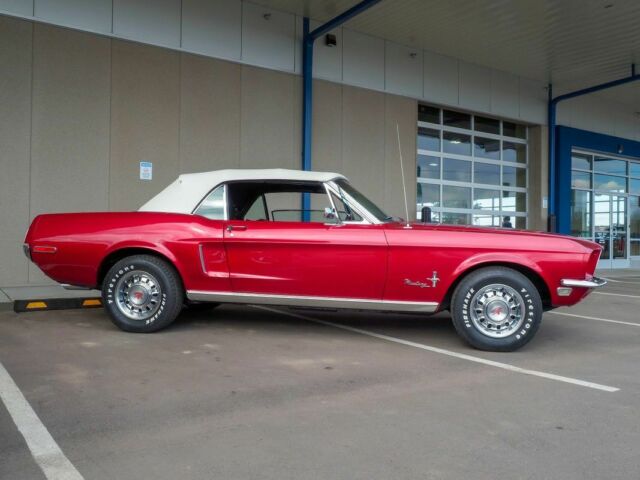 1968 Red Ford Mustang --