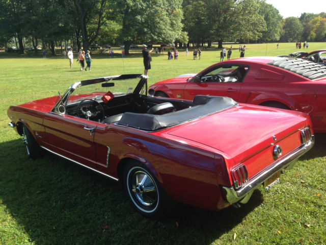 1964 Rangoon Red Ford Mustang Convertible