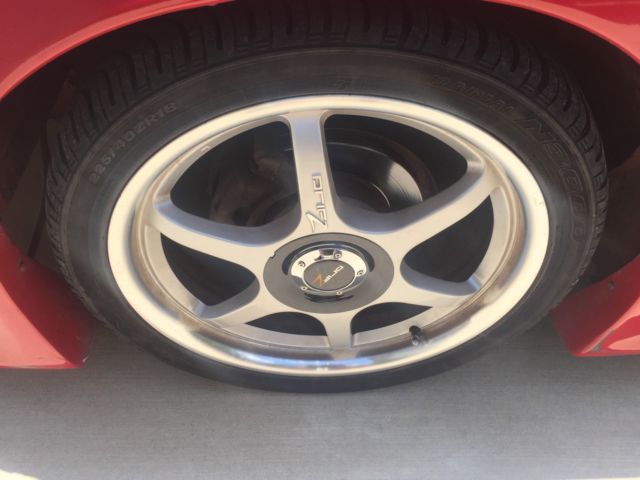 1993 Red Nissan 240SX Convertible