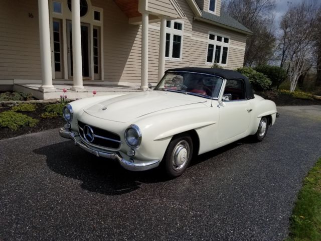 1961 Beige Mercedes-Benz 190-Series Convertible