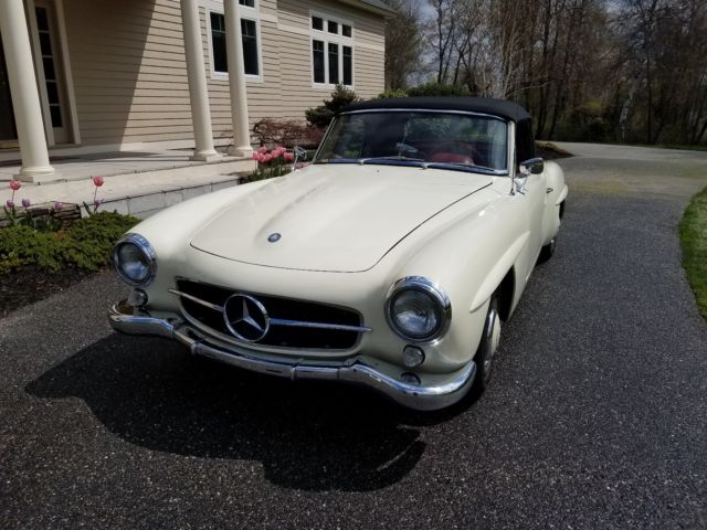 1961 Beige Mercedes-Benz 190-Series Convertible