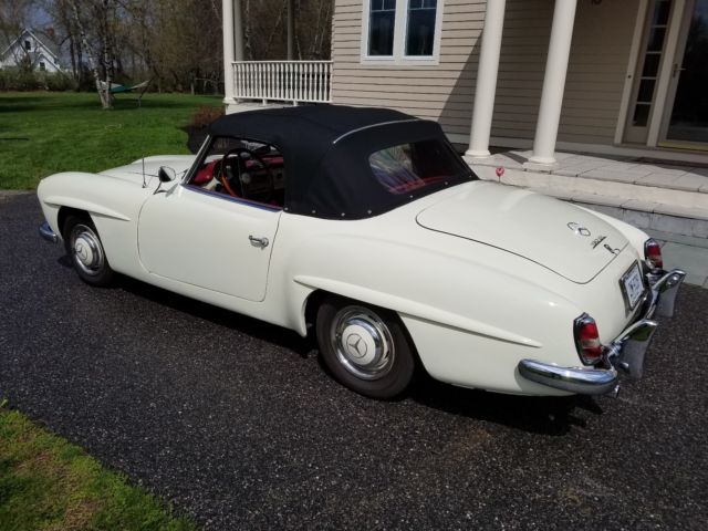 1961 Beige Mercedes-Benz 190-Series Convertible