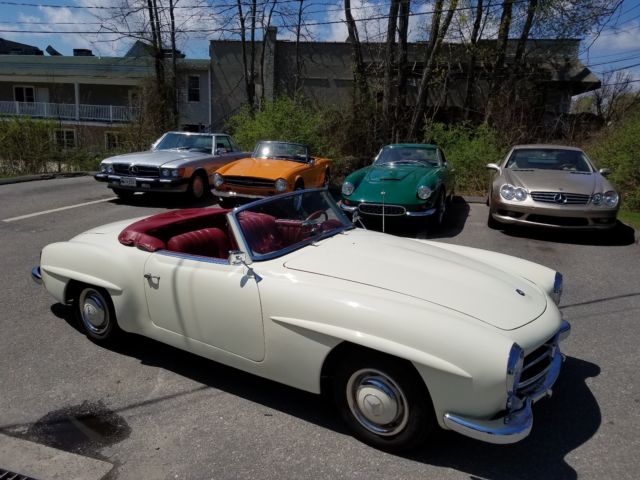 1961 Beige Mercedes-Benz 190-Series Convertible