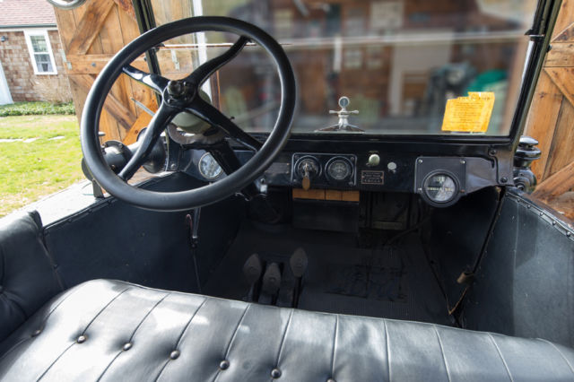 1925 Black Ford Model T Convertible