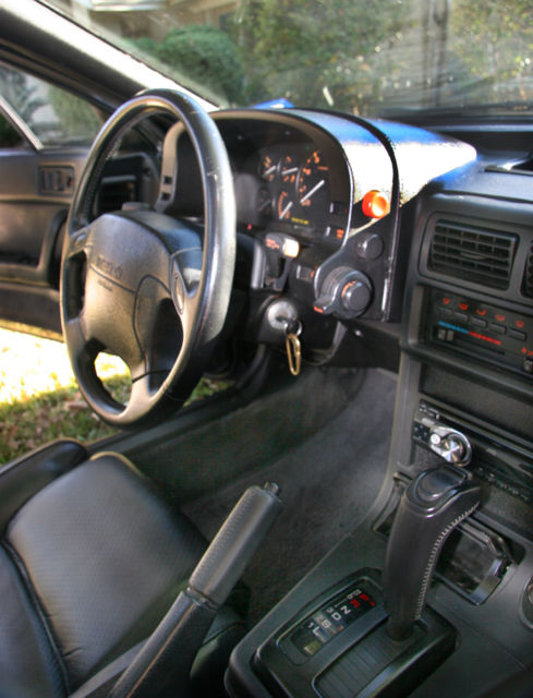 1991 Black Mazda RX-7 Convertible