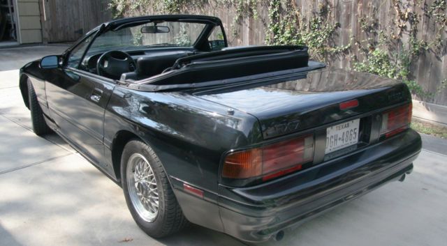 1991 Black Mazda RX-7 Convertible