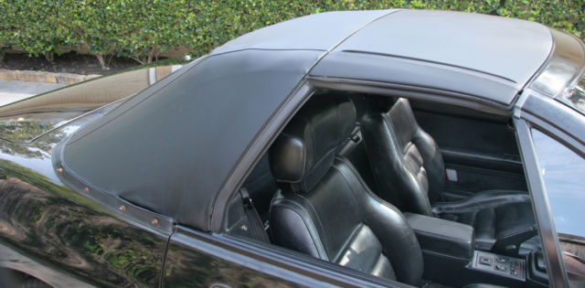 1991 Black Mazda RX-7 Convertible