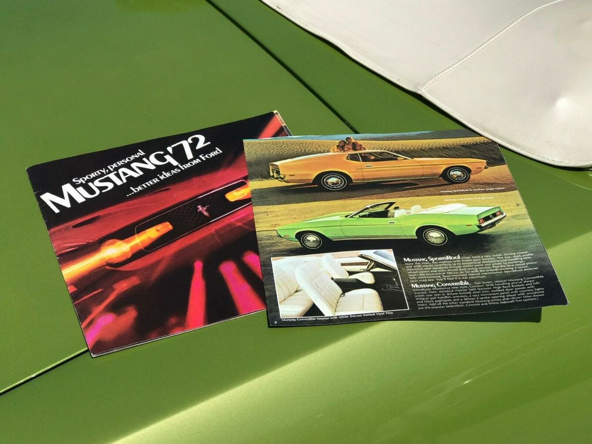 1972 Ford Mustang Convertible