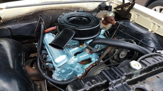 1966 Yellow Pontiac Le Mans Convertible