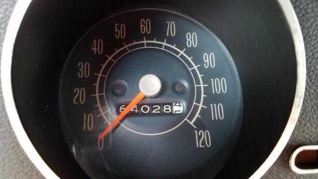 1966 Yellow Pontiac Le Mans Convertible