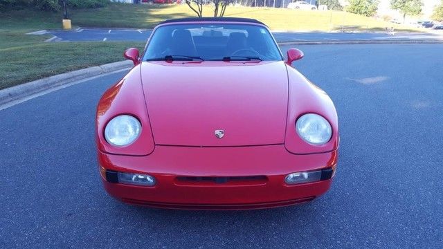1992 Red Porsche 968 Convertible
