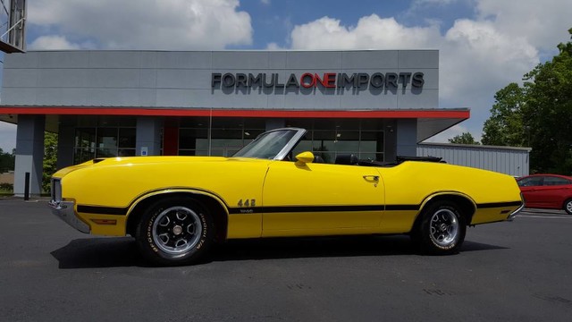 1970 Yellow Oldsmobile 442 W-30 Convertible