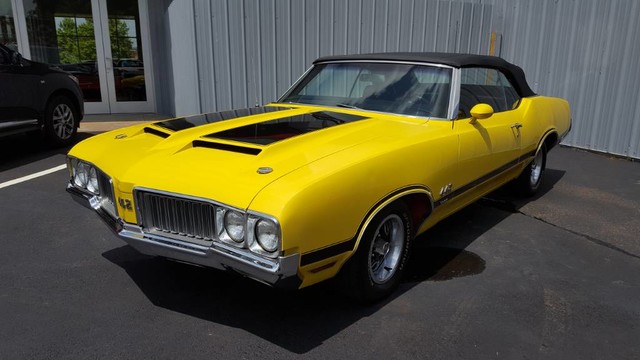 1970 Yellow Oldsmobile 442 W-30 Convertible