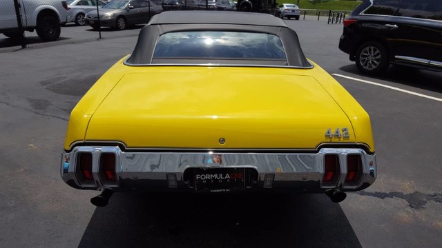 1970 Yellow Oldsmobile 442 W-30 Convertible