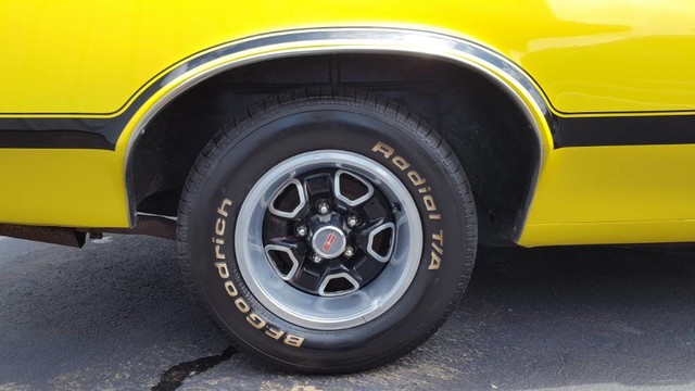 1970 Yellow Oldsmobile 442 W-30 Convertible
