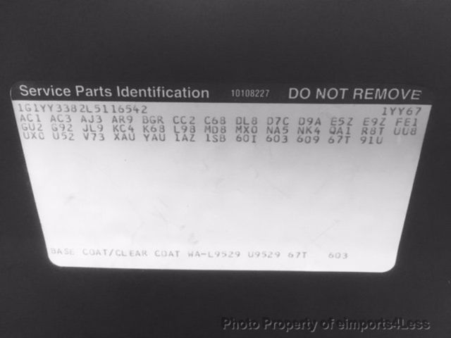 1990 POLO GREEN Chevrolet Corvette Convertible