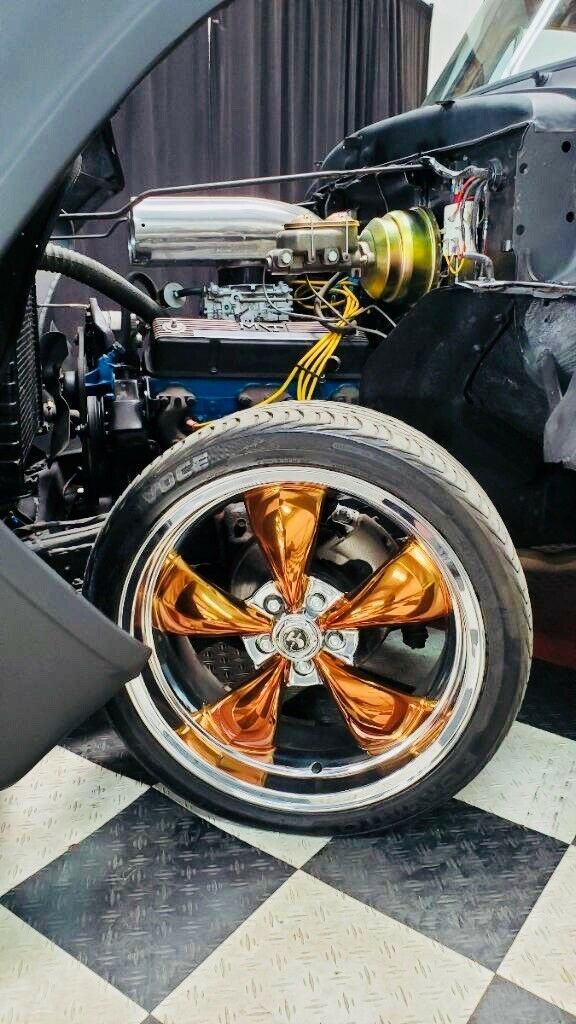 1955 Black Ford F-100 Standard Cab Pickup