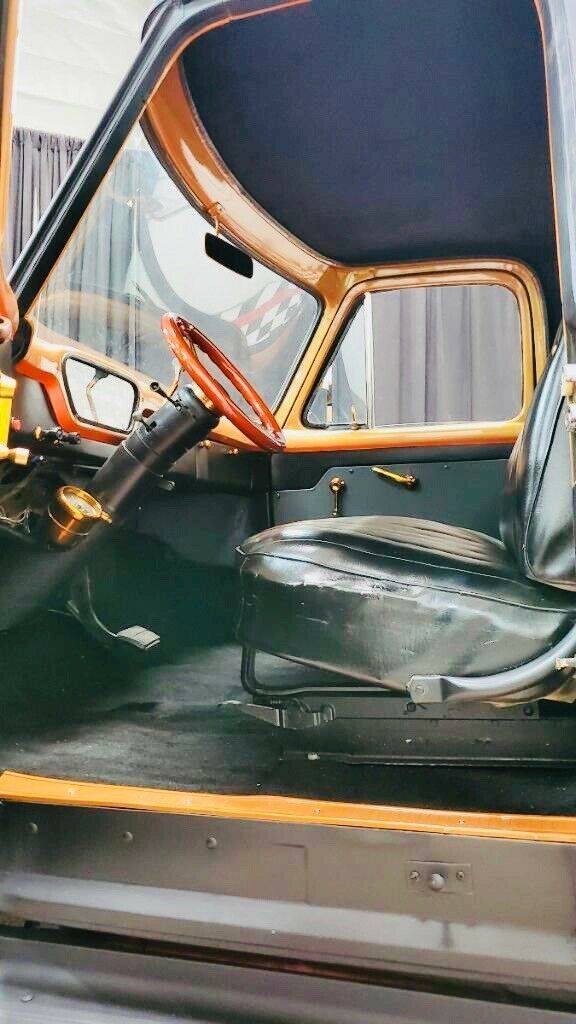 1955 Black Ford F-100 Standard Cab Pickup